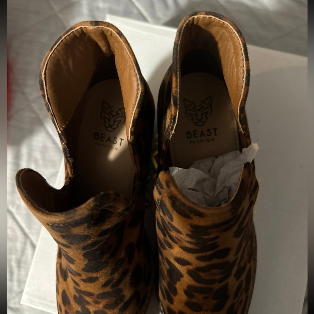 Leopard booties - Picture 4 of 4